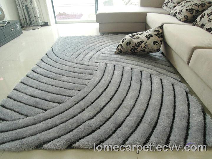 Polyester Microfiber Mixed With Silk Gy Rug Carpet Polyester Microfiber Mixed With Silk Gy Rug Carpet Good Quality