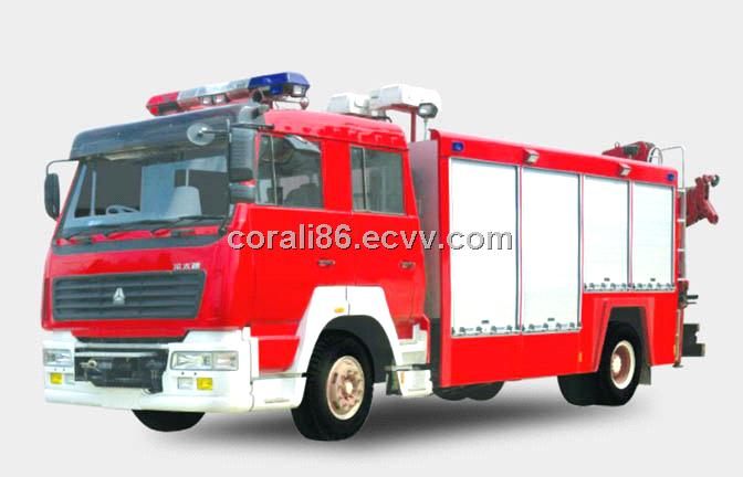 6T/6M3 WATER FIRE TRUCK/FIRE ENGINE/FIRE FIGHTING TRUCK
