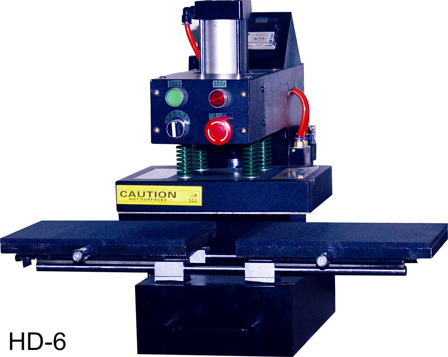 Bottom Glide Pneumatic Printer- Print Flat Substrates (Video) - Digital - Heat Transfer Machine- QA