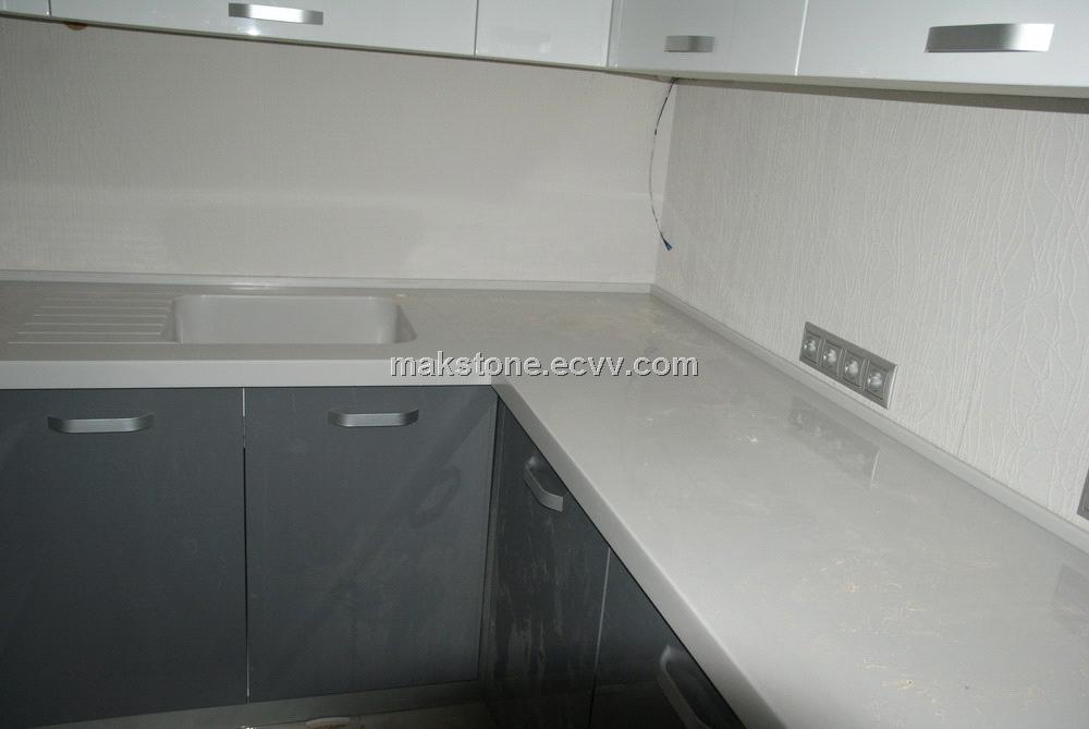 Hight Quality Quartz Stone Kitchen Countertop And Work Top And