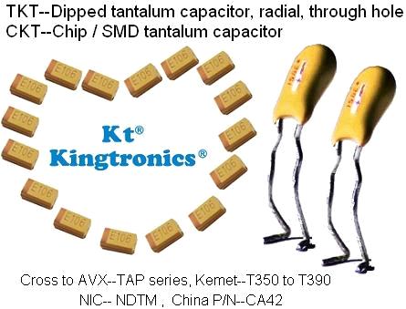 kt Kingtronics Introduces Tantalum Capacitors to Our Clients