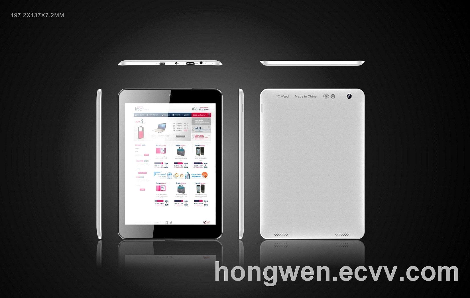 7.85 inch IPS 1024*768 Quad Core Quad GPU Android 4.2.2 tablet pc MID HDMI bluetooth AD-786