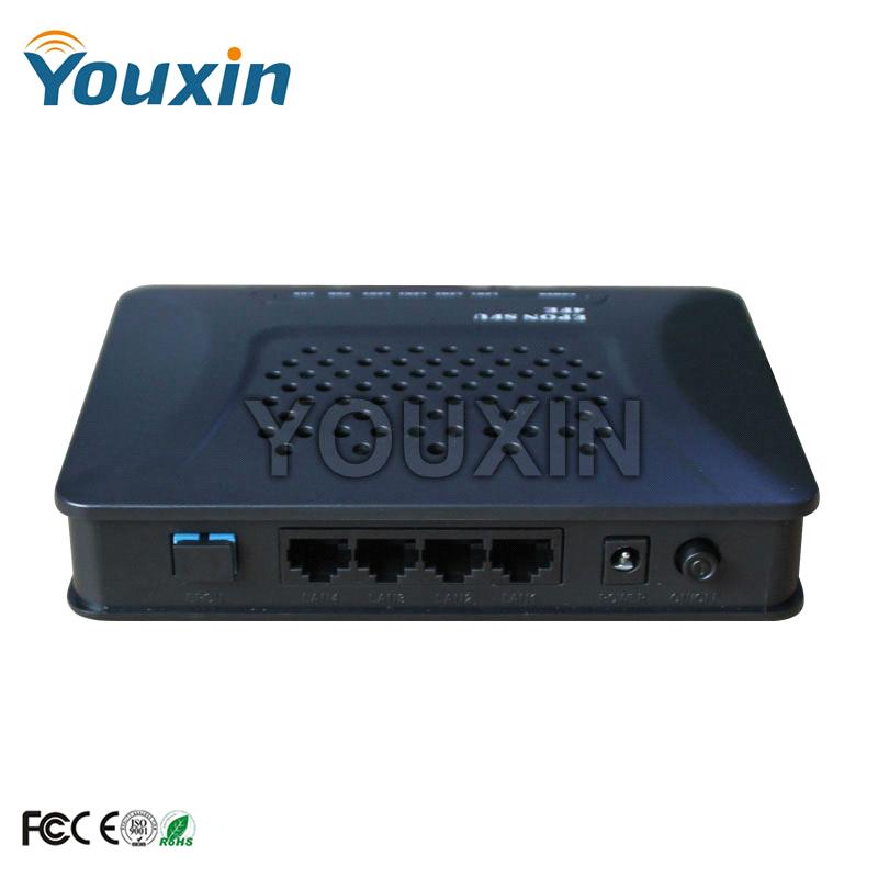 Low Density EPON Data ONU (4x Fast Ethernet Ports.)
