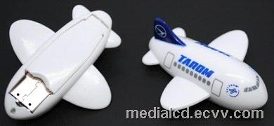 Newest Style Airplane USB Flash Drive OEM USB Flash Drive 1GB 2GB 4GB (CF-N103)