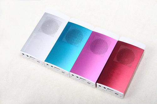 POWER BANK STEREO SOUND SPEAKER NEW ARRIVAL WITH BLUETOOTH EARPHONE INPUT ,SD