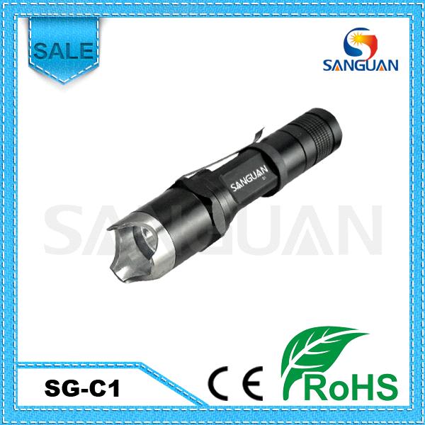 SG-C1 Powerful Multifunctional Cree Q5 LED Defense Flashlight