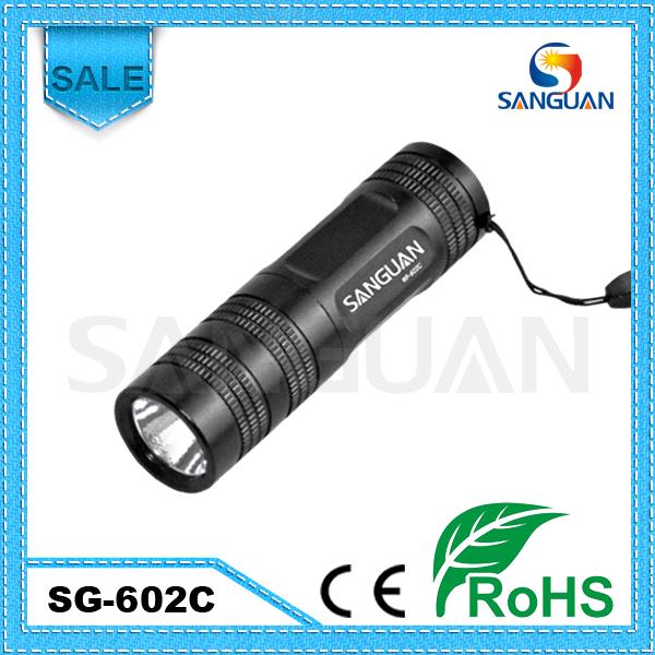 Shenzhen manufacturer Cree Q3 Mini LED Flashlight rechargeable medical flashlight