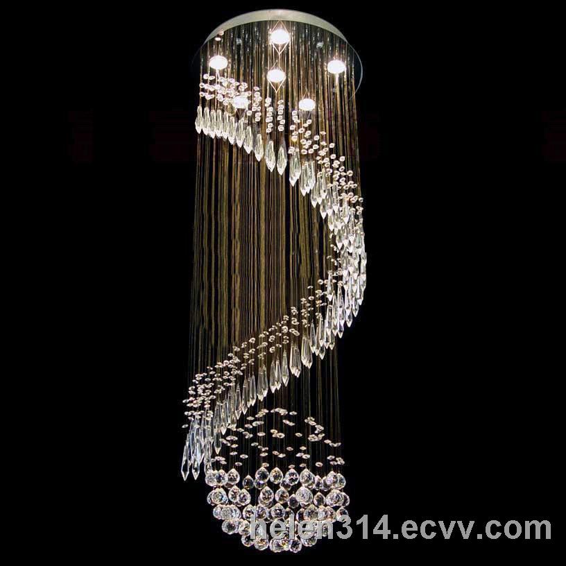 Modern Chinese Top K9 Crystal, Crystal Chandelier Pendant Lamps