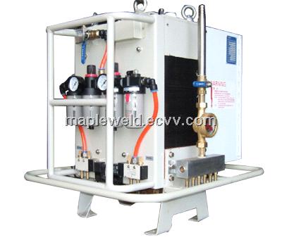 suspension spot welding machine Macchina di saldatura a punti