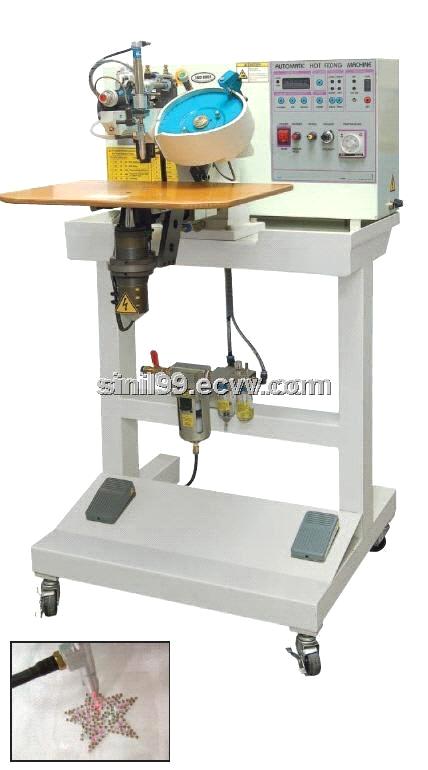 AM-1200 , Hot Fix Setting Machine by Ultrasonic & Electric system
