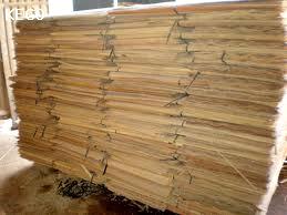 Eucalyptus core veneer for plywood (1270x1270x2mm)