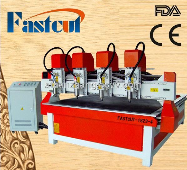2013 new multi head woodworking router high precision