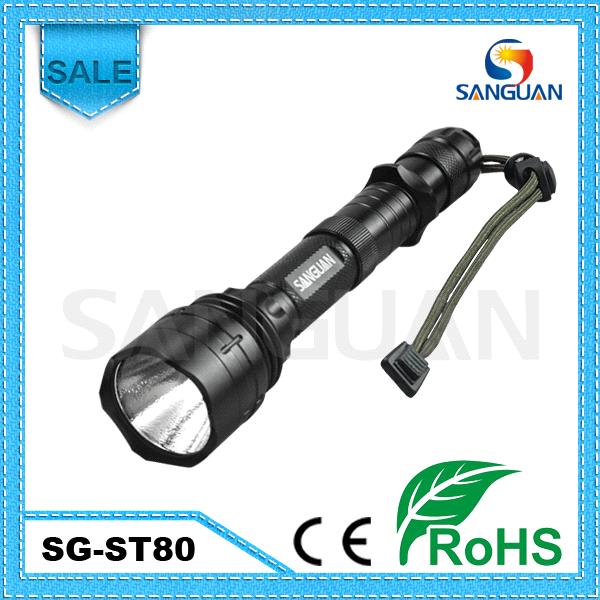 CREE T6 Aluminum Torch High Focus Tactical LED Flashlight