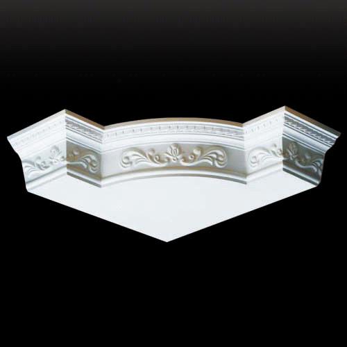 Decorative Ceiling Gypsum Moulding Angel Corner From China
