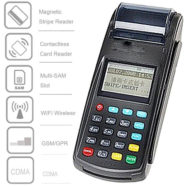 Gprs Wifi Mobile Pos With Smart Card Reader And Receipt