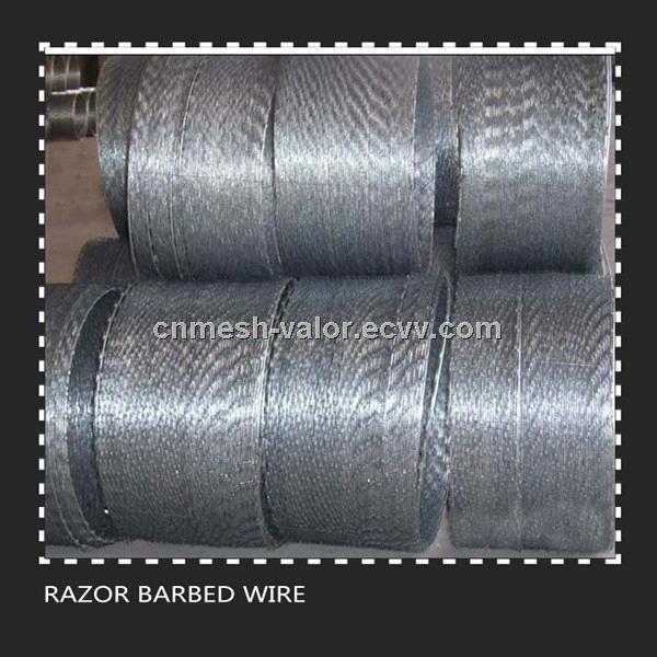 High Quality Galvanized Razor Barbed Wire factory from China