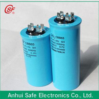 capacitor bank ac motor capacitor cbb65 for air conditioning use