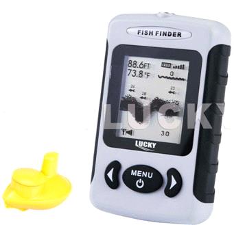 portable fish finder, wireless fish finder, boat fish finder, fishing tackle, wireless fish finder