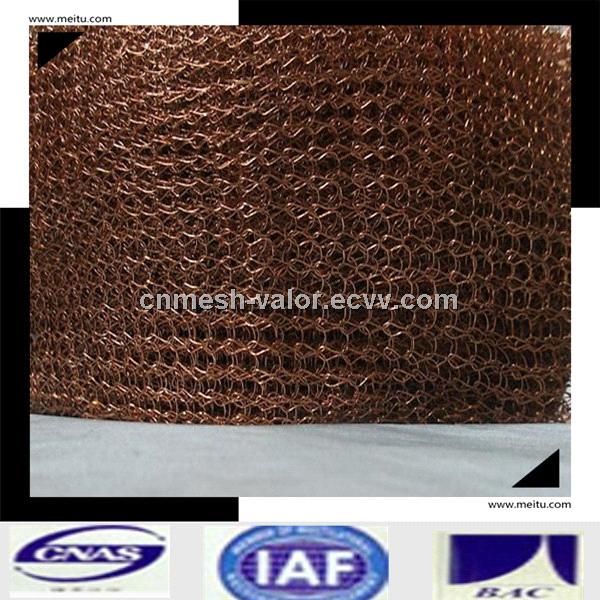 Red Copper Gas Liquid Filter Mesh Iso9001(Professional Factory from Anping)
