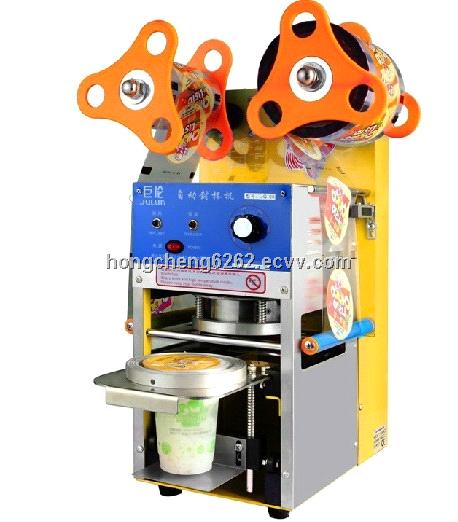 AC220V Stainless Steel Fully AUTOMATIC cup sealing machine,cup sealer machine