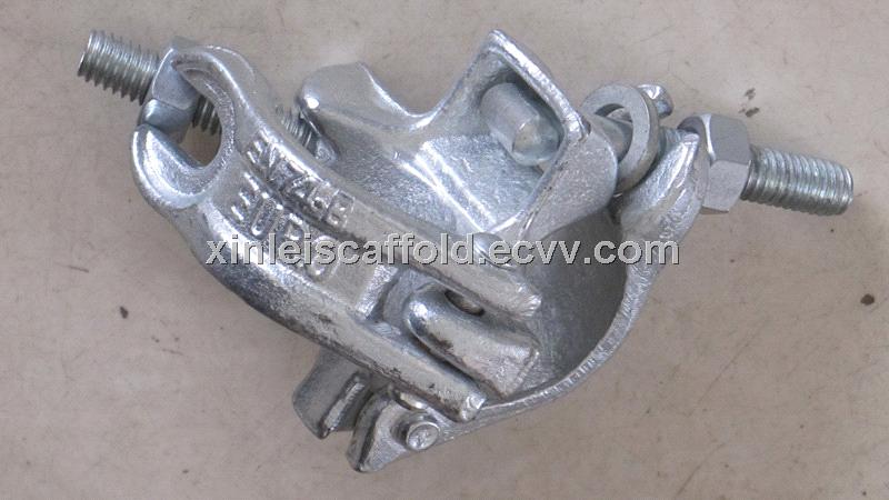 EN74 standard British type drop forged fixed coupler