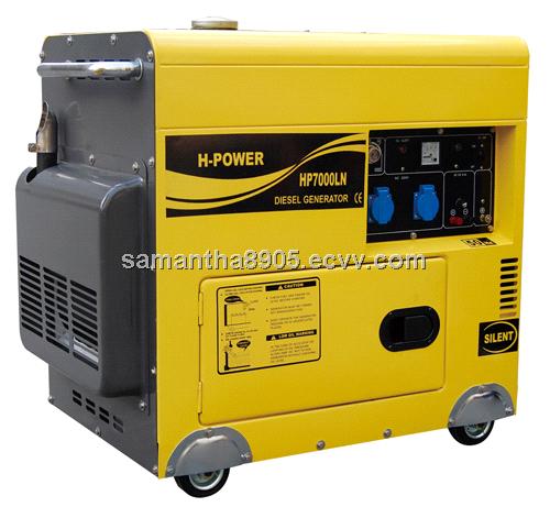HP7000LN 5kw diesel generator  with big fuel tank with EPA