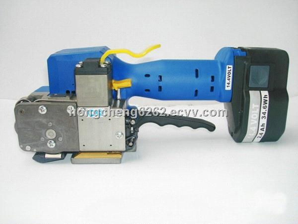 Z323 Electric PET Strapping Machine, Battery Powered PET/PP/Plastic Friction Welding Strapping Tool