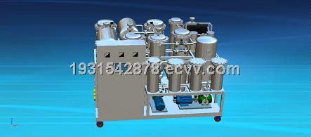 black engine oil recycling system with distillation technology, no chemical required, no pollution