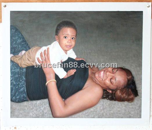 oil painting, portrait oil painting, realist oil painting