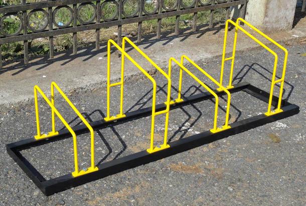 bicycle parking stands