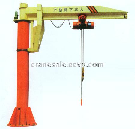 5ton BZD Model Slewing Column Jib Crane Equipment
