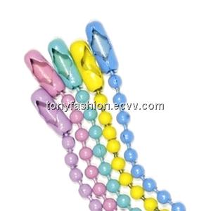 Color Ball Chain,Oil-Painting Color Ball Chain,Power Coated Color Ball Chain