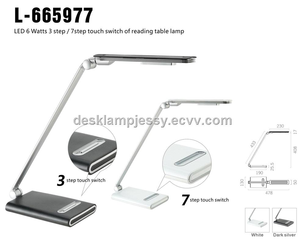 L3 665977 Led Desk Lamp With Touch Dimmer Switch And Good For