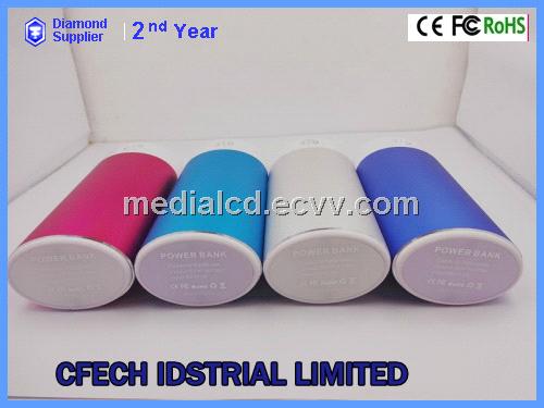 Universal Portable Power Banks 5200mah For Mobile OEM