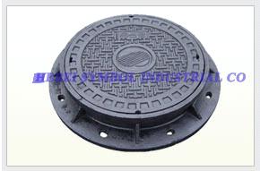 cast iron anti-theft lockable manhole cover