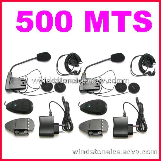 Bluetooth Motorcycle Accessories Helmet with Headset Interphone 500 Meters