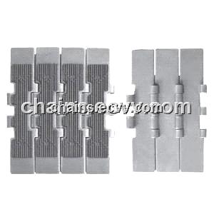 Flat Top Chain for Antislipping Straight-Run Conveyor