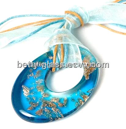Glass Beads Necklace, Glass Jewelry Wholesale, Glass Pendant, Glass Jewelry