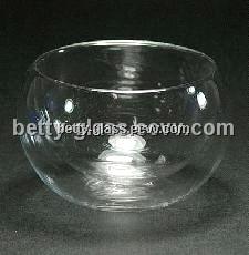 Glass Double-wall Cup / 50ml Small Capacity Glass Cup