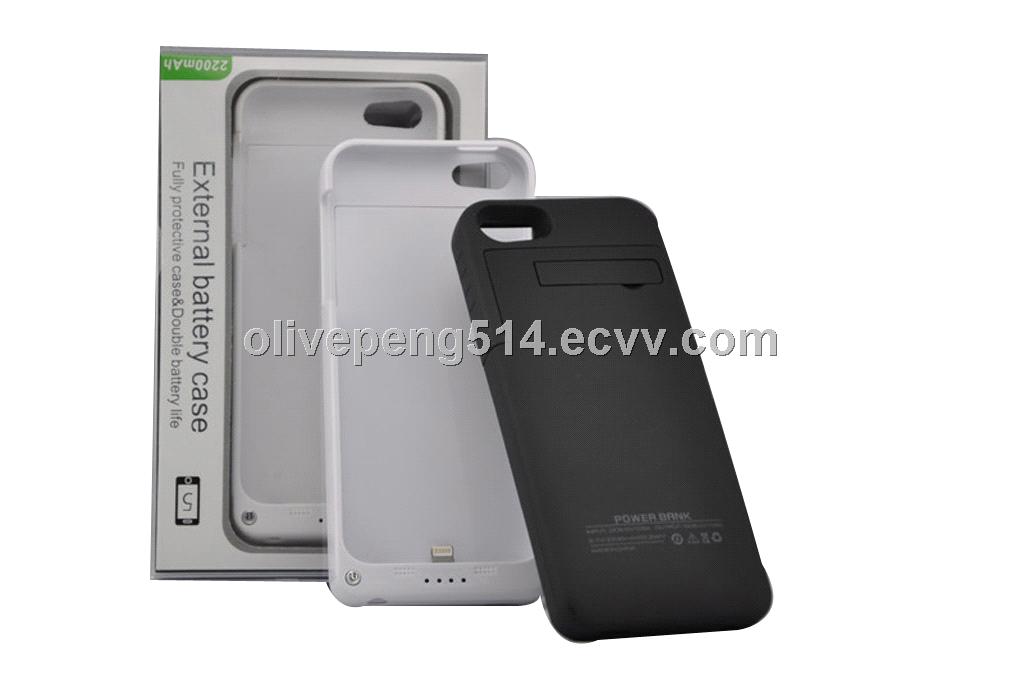 2200mAh power case for iphone5 Battery Case for iphone 5 battery case