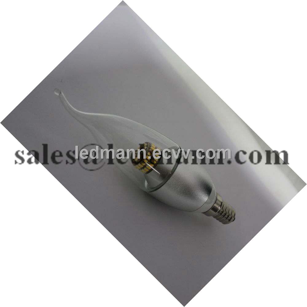 6W Flame LED Candle Bulb with 360 Degree Beam Angle