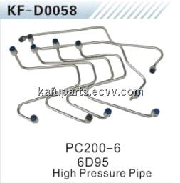 High pressure oil pipe for excavator Komatsu PC200-6 6D95
