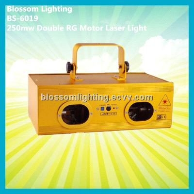 Laser Projector 250mw Double RG Motor Laser Light (BS-6019)