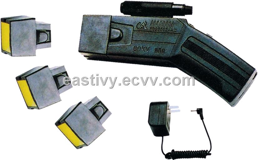 Taser Gun With Laser Light (Three Cartridges) 80KV?
