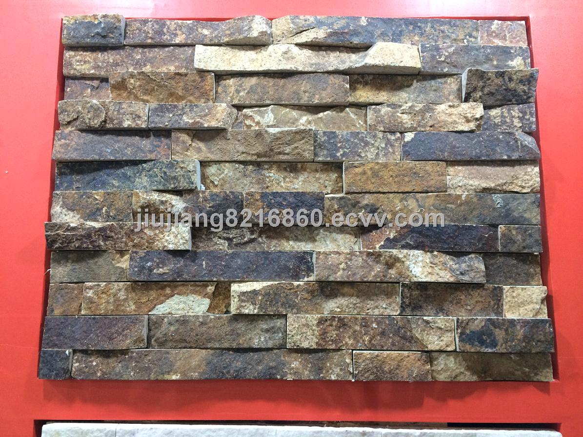 Culture Stones Stone Rough Panels Gold Limestones Stacked