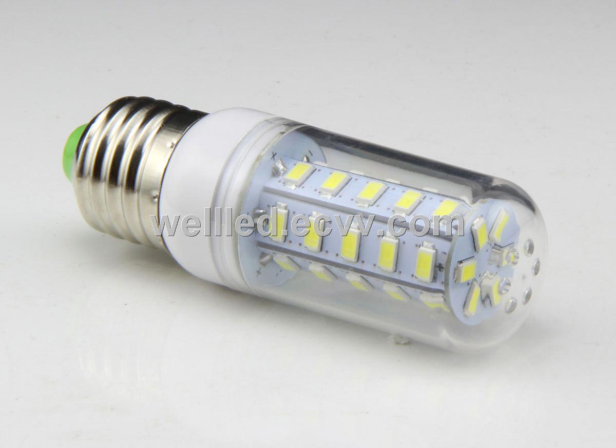220V 200-240v 12W E27 SMD 5730 LED corn bulb lamp 36 LEDS 1180LM Warm white /white led lighting