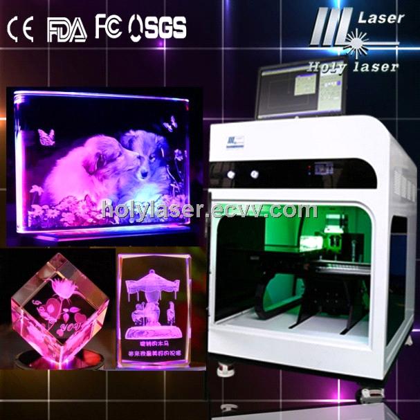 3D Crystal gift laser inside engraving machine HSGP-2KC