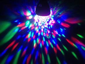 E27 B22 LED party light Rotating Lamp For Party Disco rgb led full color rotating lamp effec light