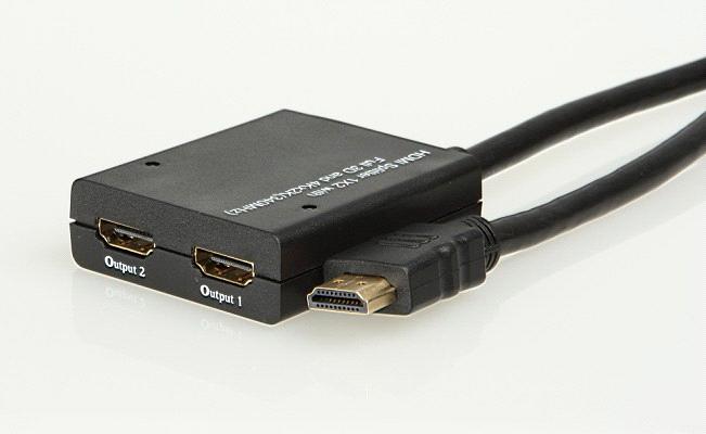 Hdmi Splitter 1x2 With Full 3d And 4kx2k 340mhz Pigtail Type