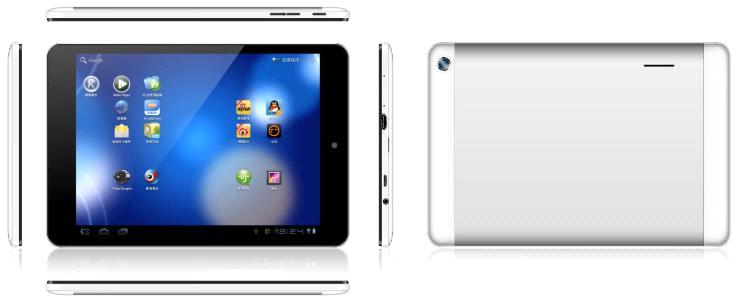 HOT! NEW 7.85inch quad core MTK8382 3G IPS screen tablet PC